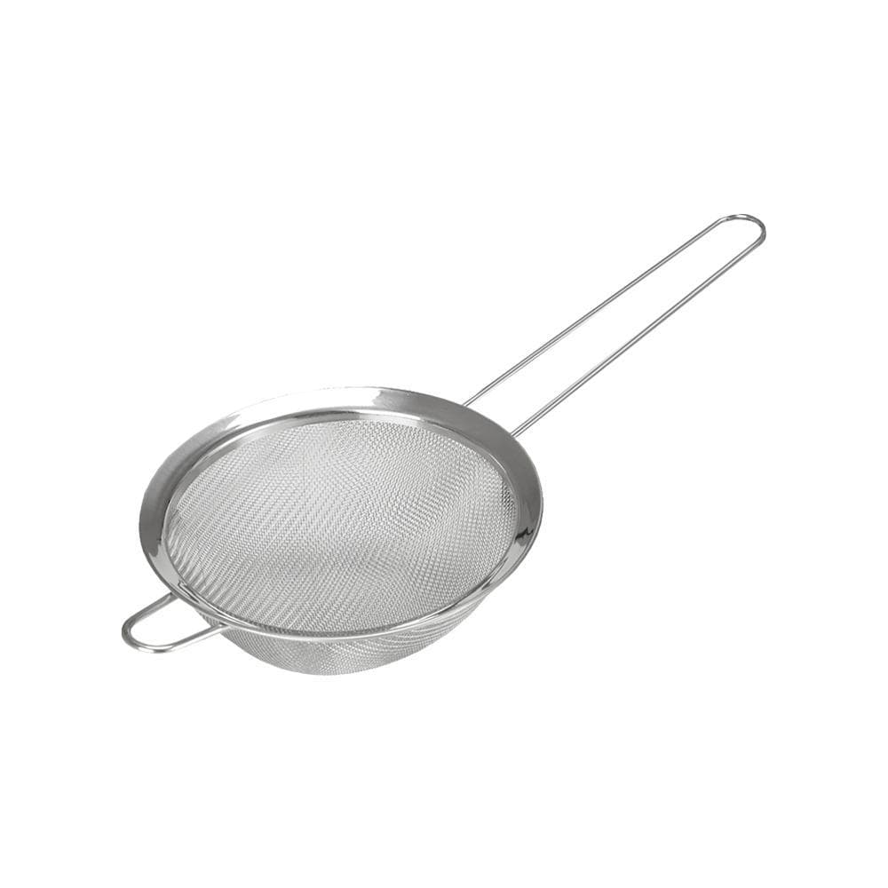 Peneira Inox 10cm GP053 GP Inox com Cabo para Cozinha Confeitaria e Uso Profissional