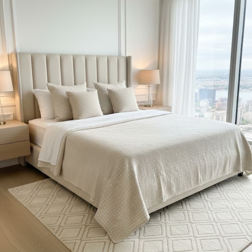 Colcha Casal Piquet Liso 200 x 220cm Cobre Leito Cama Enxoval Quarto Cobertor Macia Fresca Leve Presente Casa Nova Suave