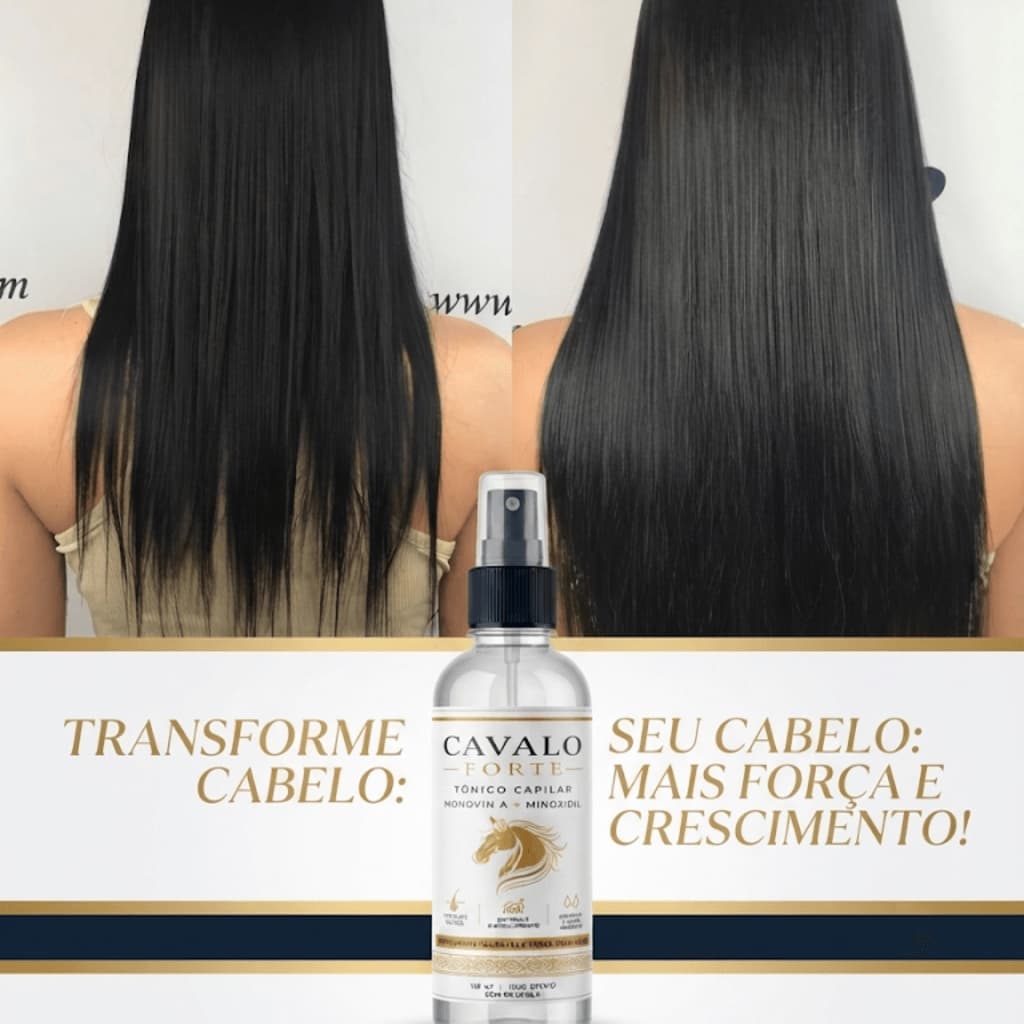 Tônico de Crescimento Acelerador Cavalo Forte Spray