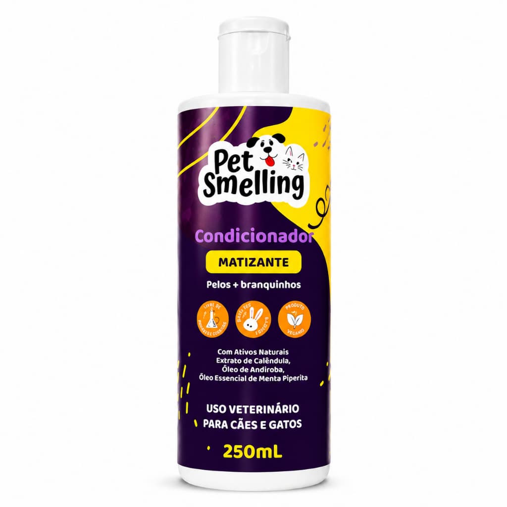 Condicionador Matizante para Cães e Gatos 250ml – Pet Smelling