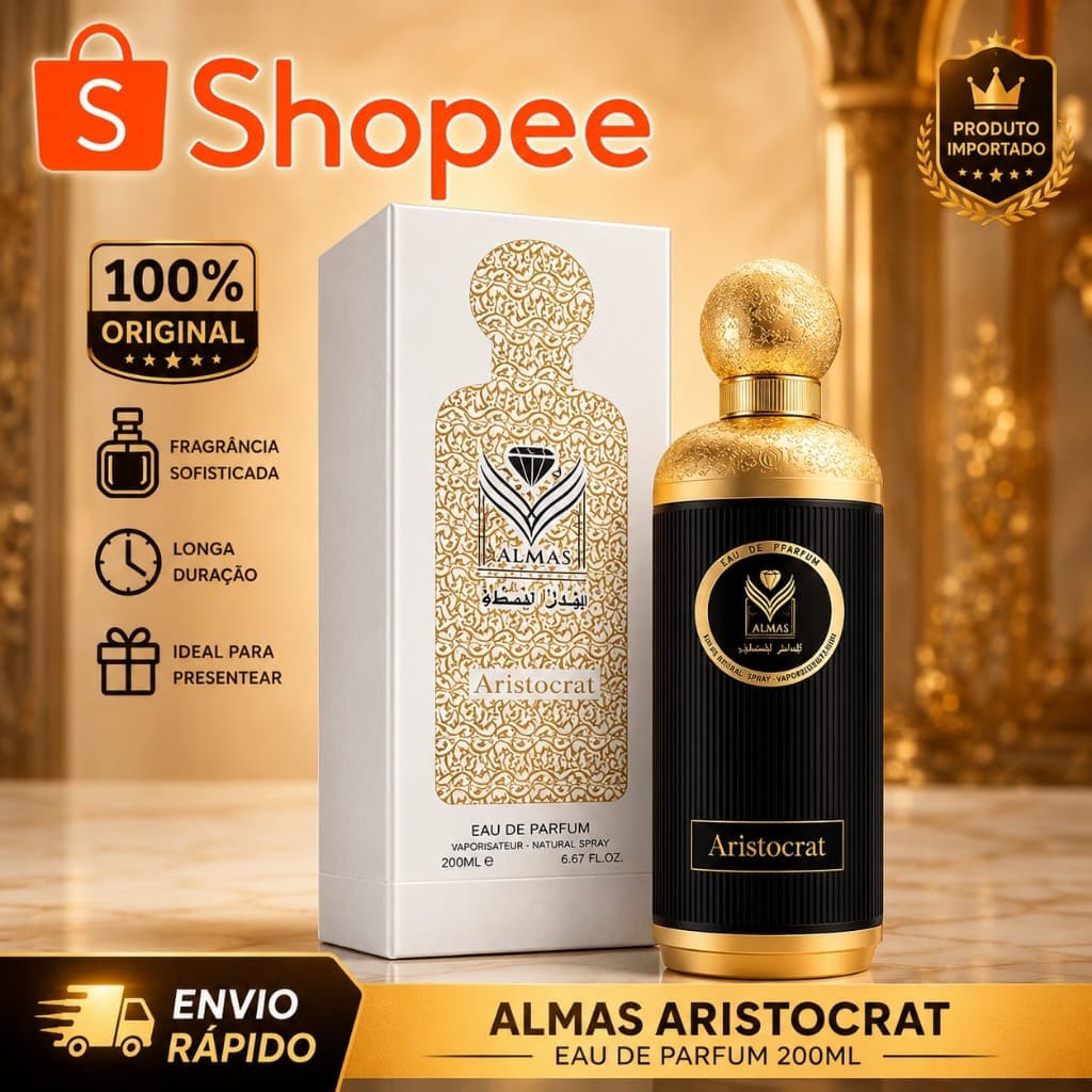 Perfume Almas Aristocrat - Eau de Parfum - Masculino - 200ML