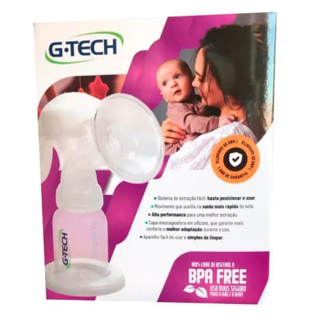 Bombinha de tirar Leite Manual - CONFORT II - G-TECH