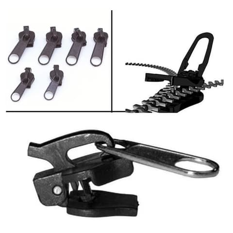 Kit conjunto Unidades De Zíperes De Reparo , Mochilas Removíveis , Substituição Para Cabeça De Zíper De Costura DIY