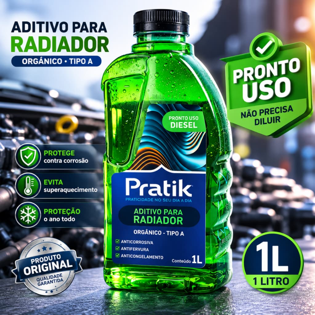 Aditivo Radiador Diesel 1l Anticorrosivo Antifervura Tipo A