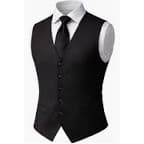 COLETE SOCIAL MASCULINO OXFORD PREMIUM COM REGULAGEM ENVIO IMEDIATO