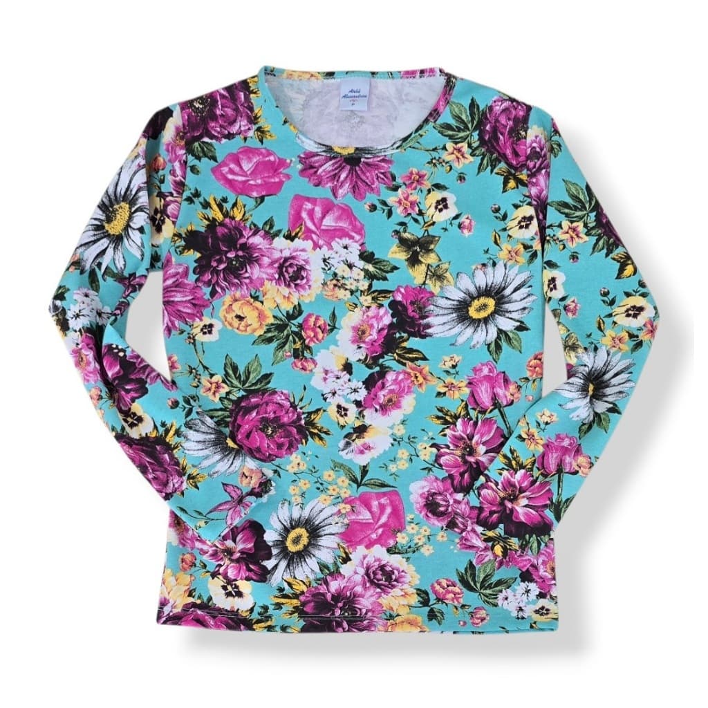Blusinha Moletinho Manga Longa Feminina Blusa Frio Básica Soltinha Corpo Inverno