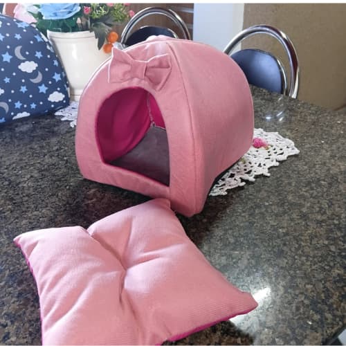 Toca Casa Toquinha Cabana Dobrável Para Porquinho da Ìndia,Hamster,calopsitas ,Twister, mini coelho e pequenos roedores