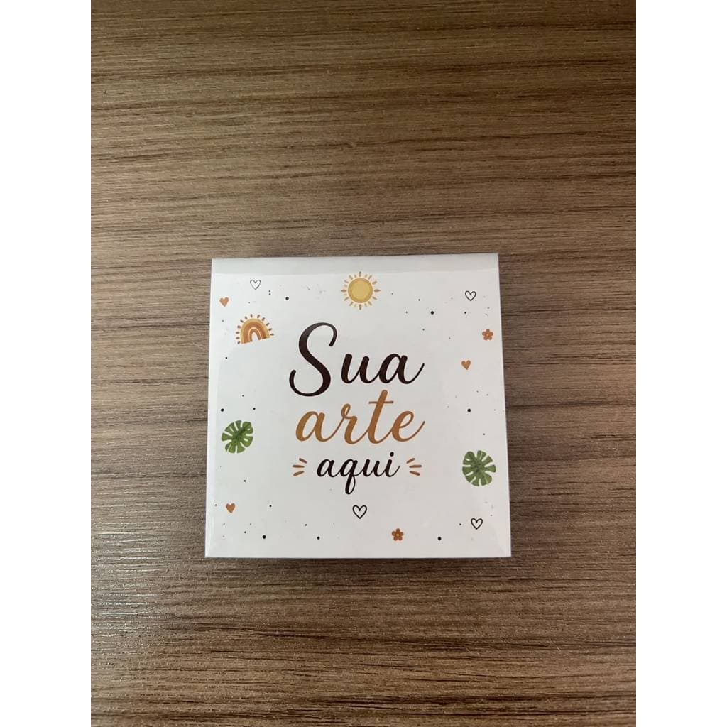 Mini Azulejo Personalizado com Ímã de Geladeira | Foto, Nome ou Arte