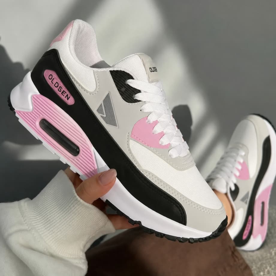 Tenis Feminino Casual Confortavel Walk Leve Esporte Sola Macia Dia a Dia Respiravel