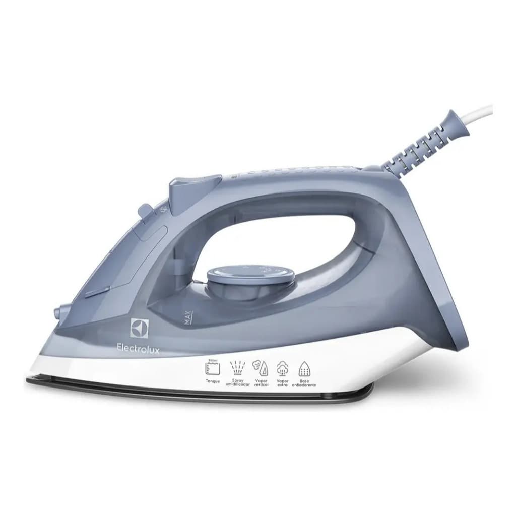 Passadeira a vapor Electrolux Efficient ESI10 com base antiaderente