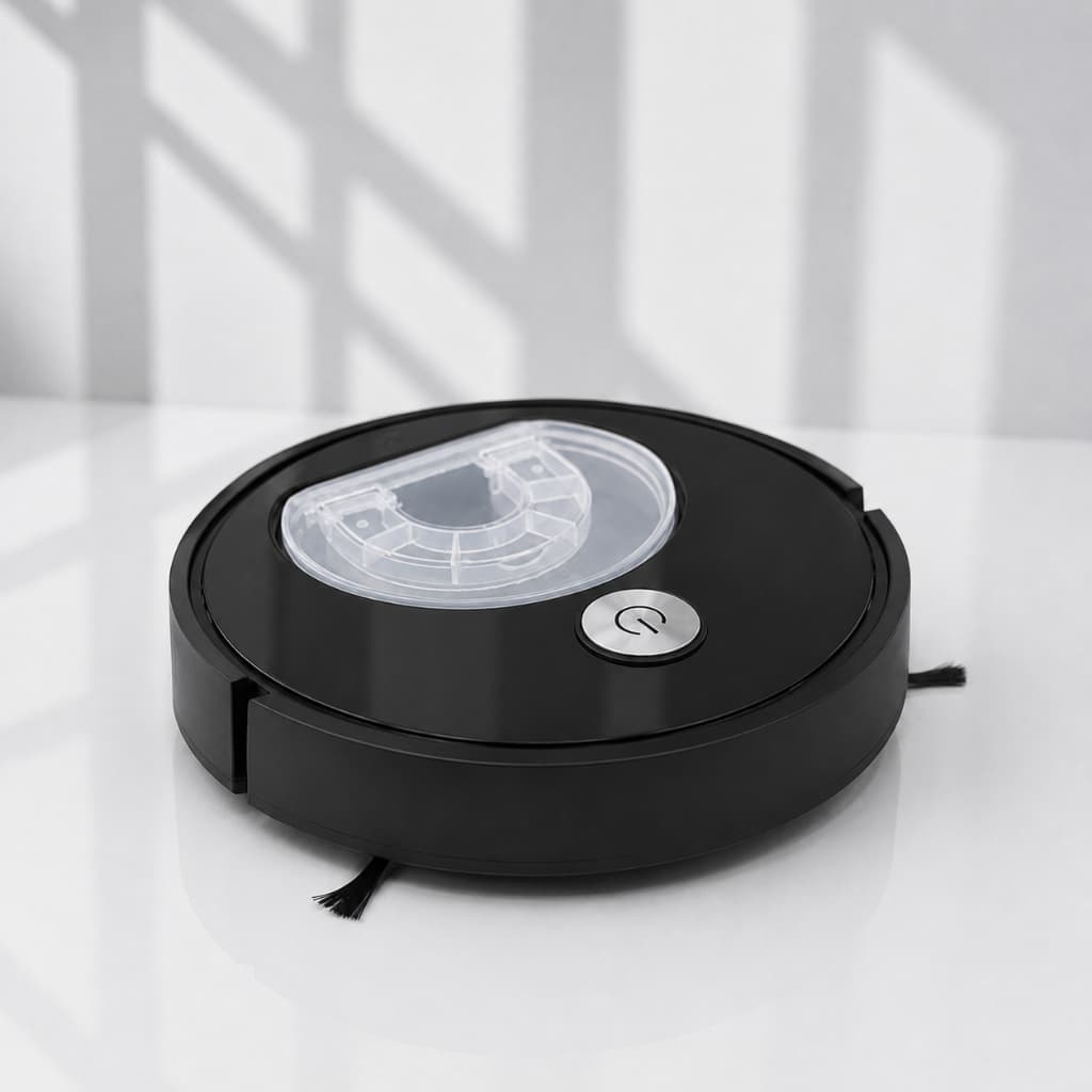 Robô Aspirador Bivolt Recarregável Sem Esforço Limpeza Facil