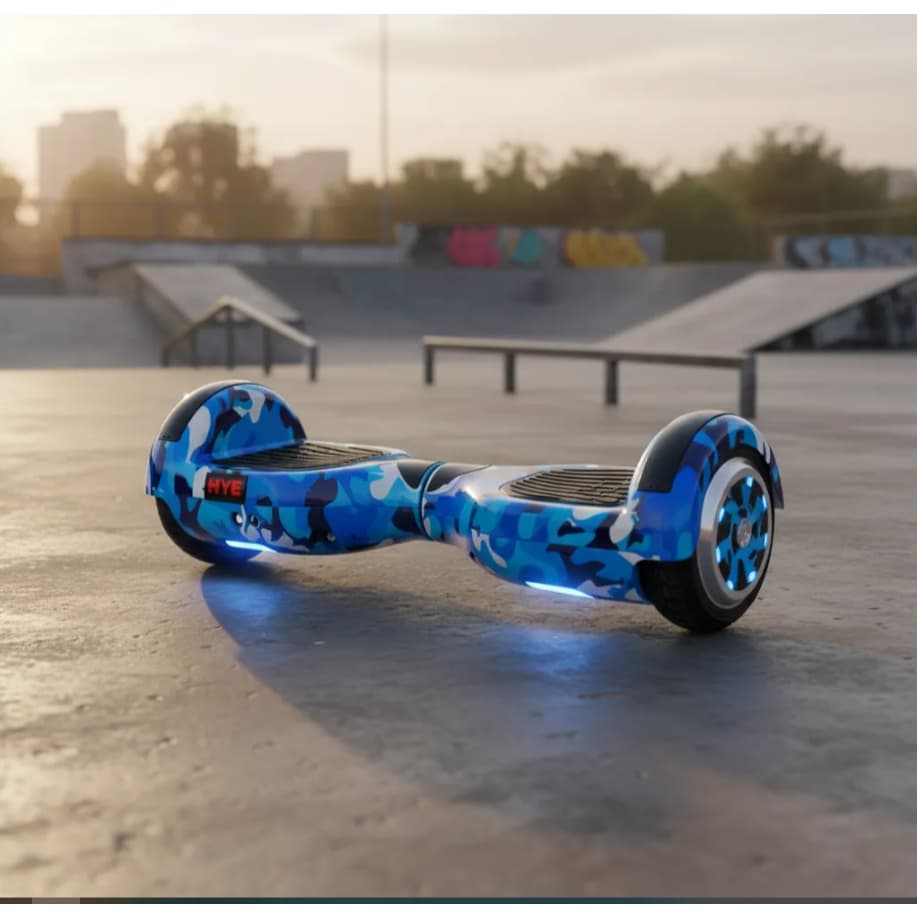 Hoverboard Elétrico Hye Hy-sc6.5 Bluetooth Camuflado Azul