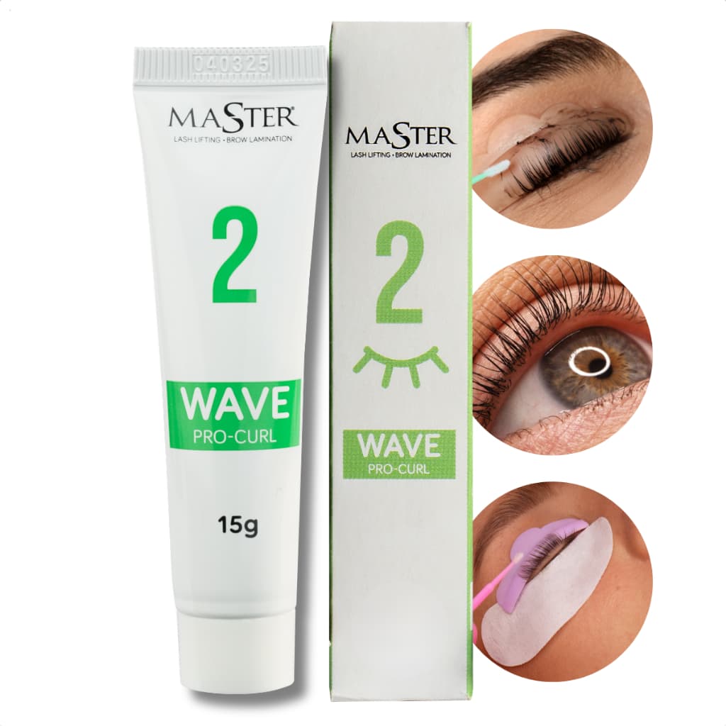 Brow Lamination Master Wave Curl Passo 2 15g Creme Neutralizante para Uso Profissional