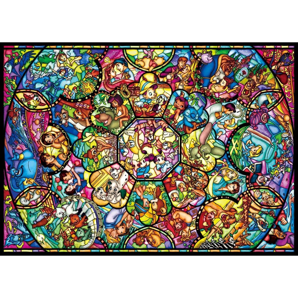 Quebra-cabeça de 2000 peças: All-Stars Vitral (73 x 102 cm) D-2000-603