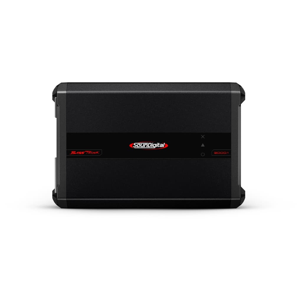 MÓDULO AMPLIFICADOR SOUNDIGITAL BASSTRONIK 3000.1  - 1 OHMS - 3000W RMS 1 CANAL  GRAVES PROFUNDOS SPL