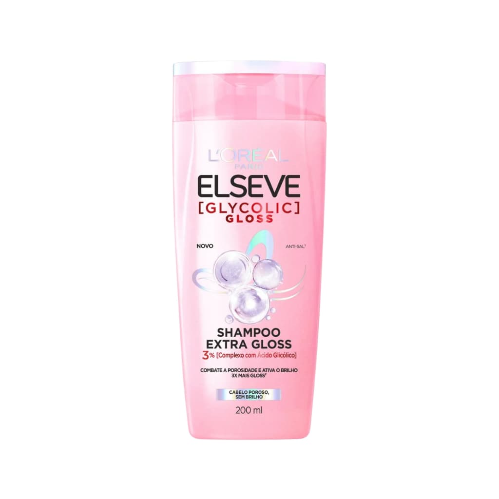 Elseve Shampoo Glycolic Gloss 200ml