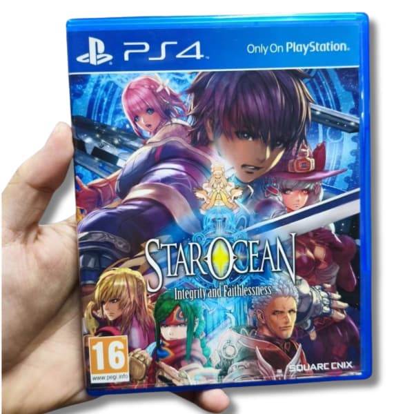 Jogo Seminovo Star Ocean Integrity and Faithlessness PS4 Mídia Física