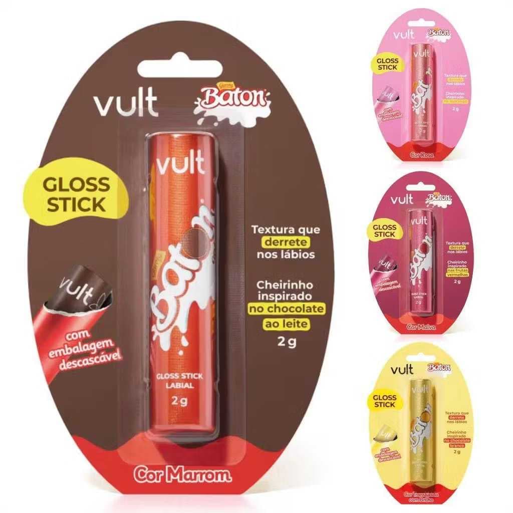 LANÇAMENTO GLOSS STICK VULT BATON