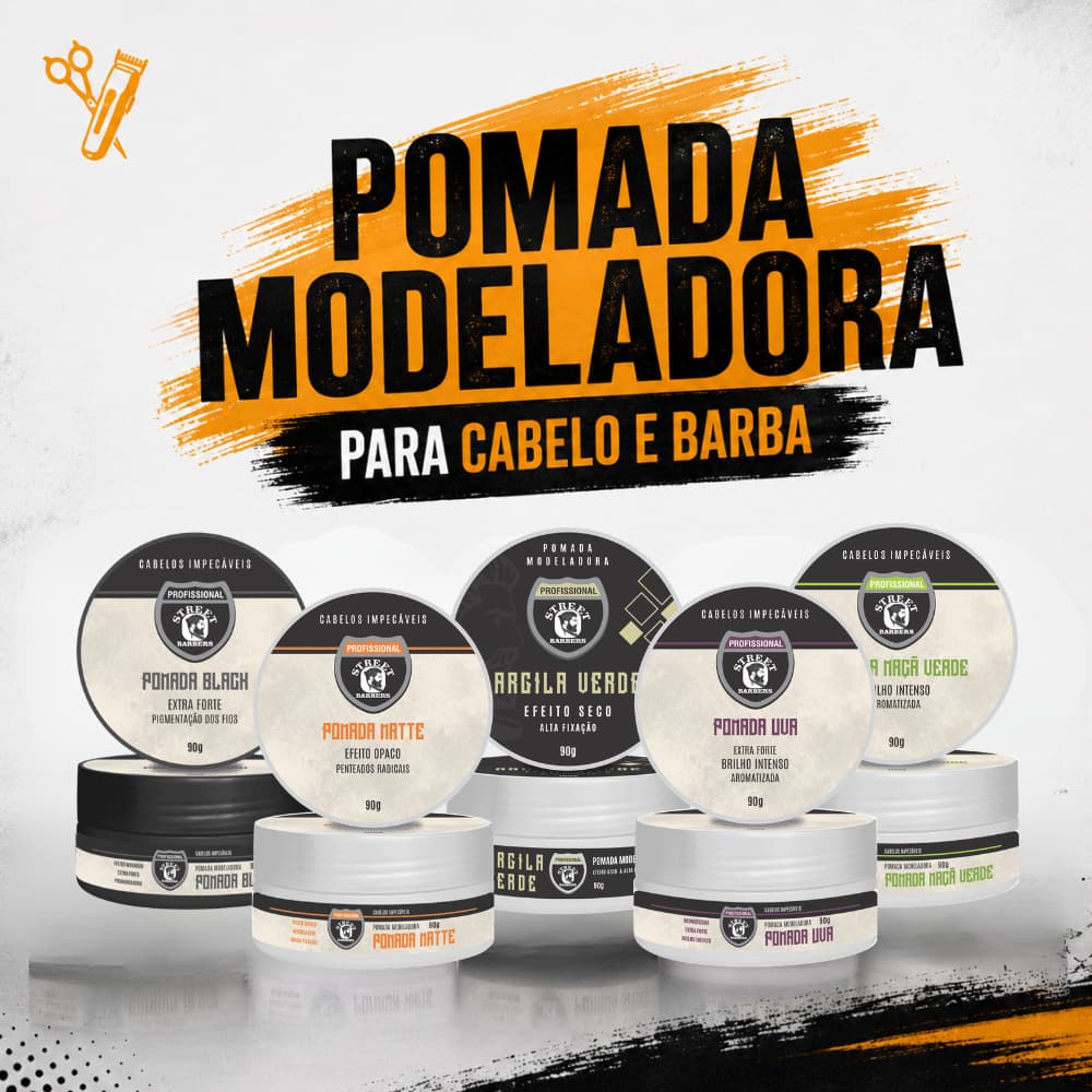 Pomada Modeladora Street Barbers
