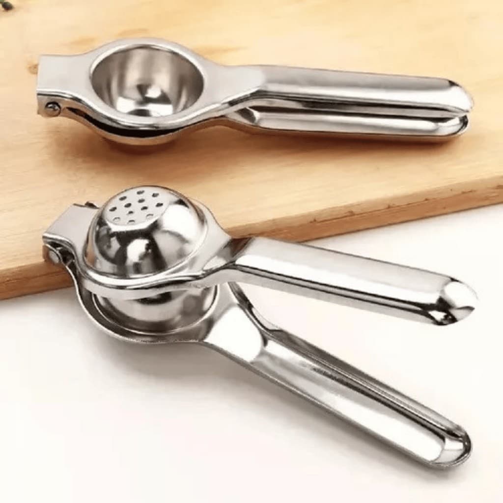 Espremedor De Limão Em Aço Inox Anti-Oxidação Com Cabo Ergonômico E Design Inovador