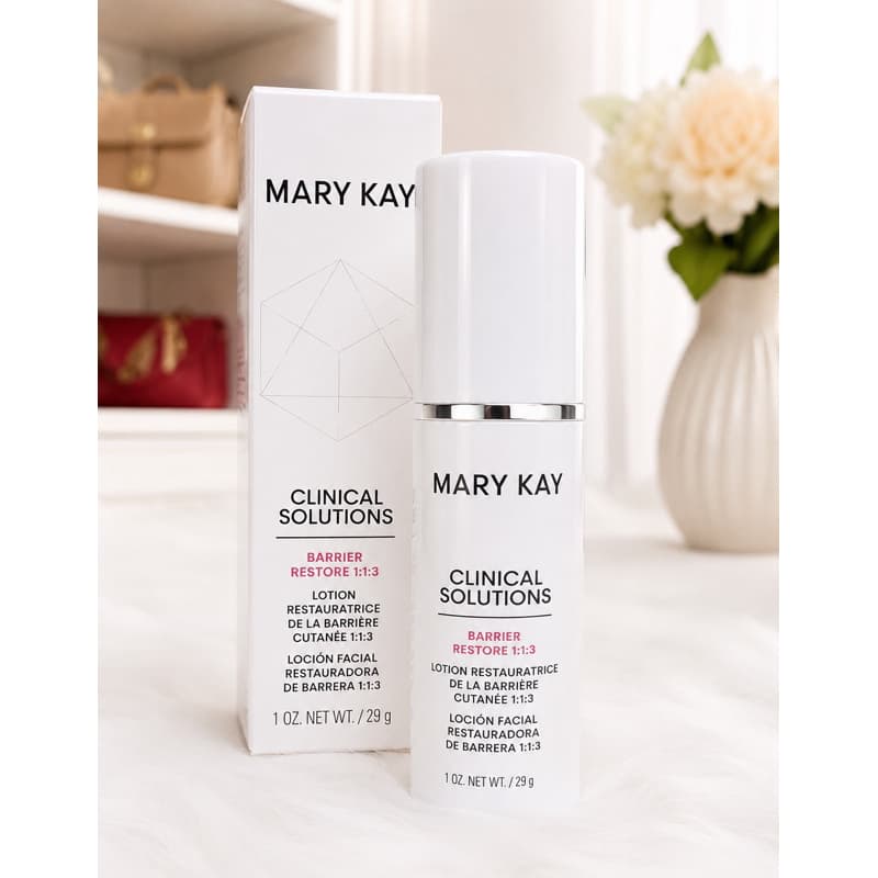 Loção Facial Restauradora de Barreira Mary Kay Clinical Solutions Barrier Restore 1:1:3 – 29g