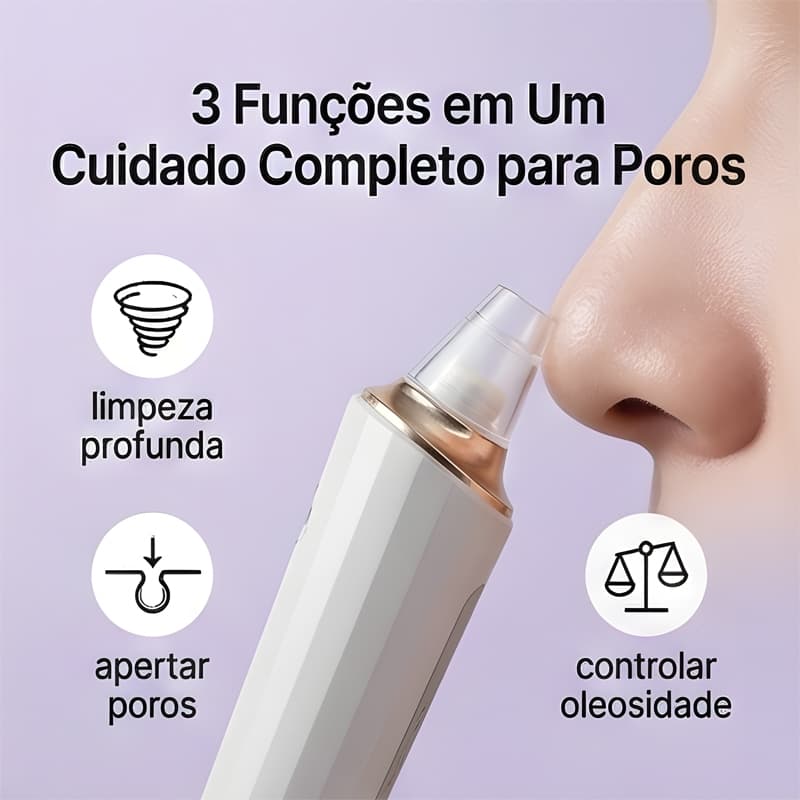 Limpeza Profunda Apertar Poros Controlar Oleosidade 3 Funções em Um Cuidado Completo para Poros