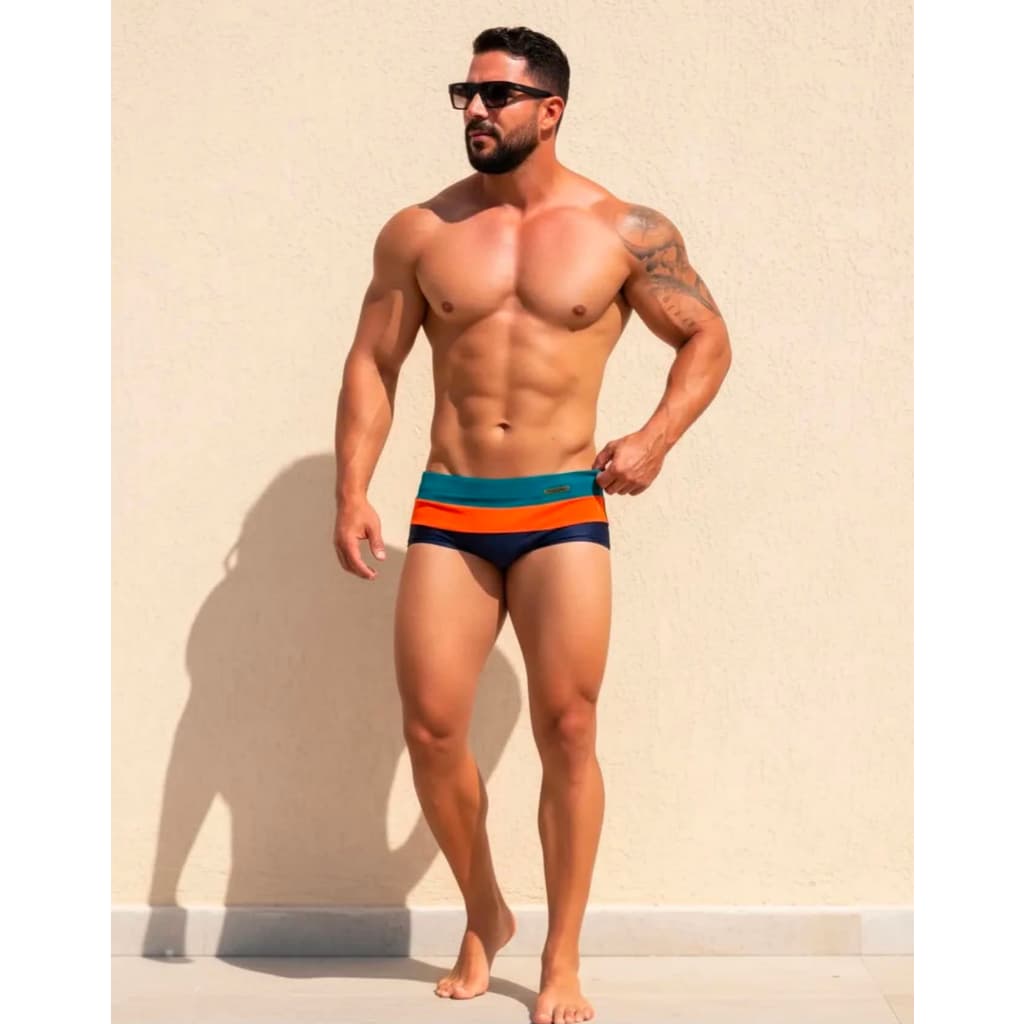 Sunga Listrada Masculina Varias Cores Hoggi Wear