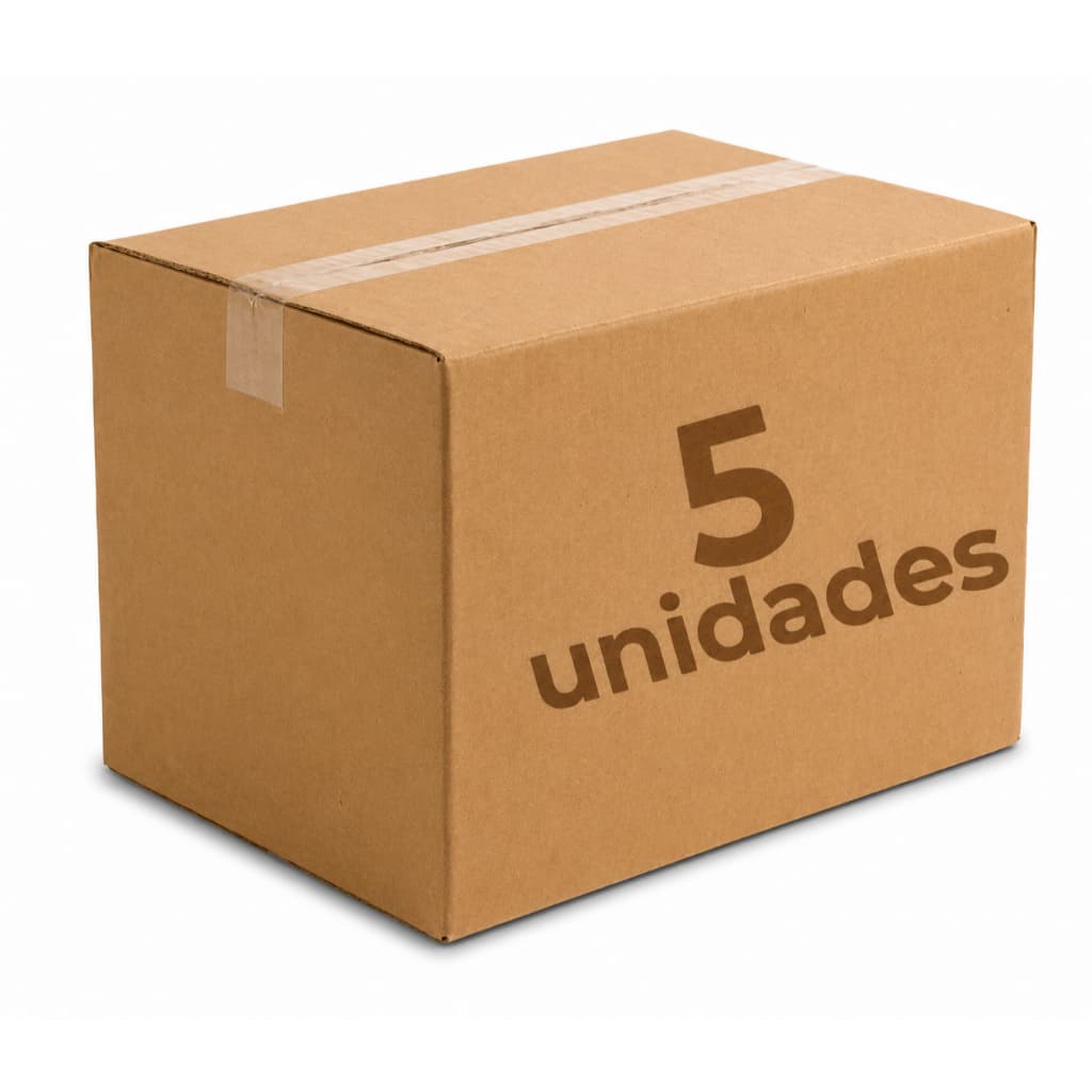 Kit 5 Caixas Papelão 60x40x40cm Grande Mudança Novas