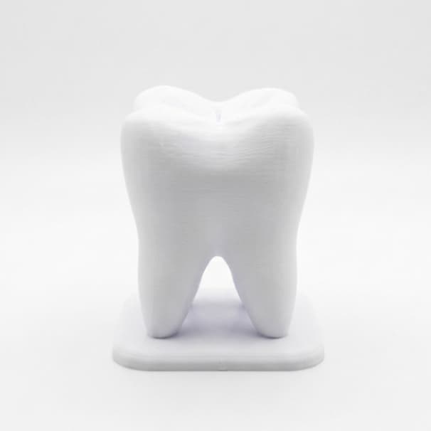 Porta Cartão Dentista Dente Organizador Mesa Clínica Odontológica Decoração