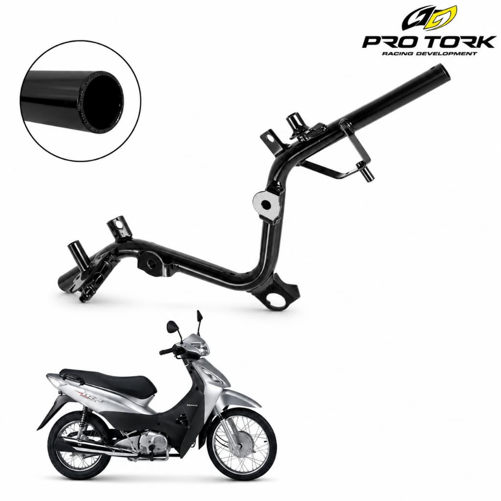 Guidão Modelo Original Preto Biz 125 2006 A 2010 Original Pro Tork