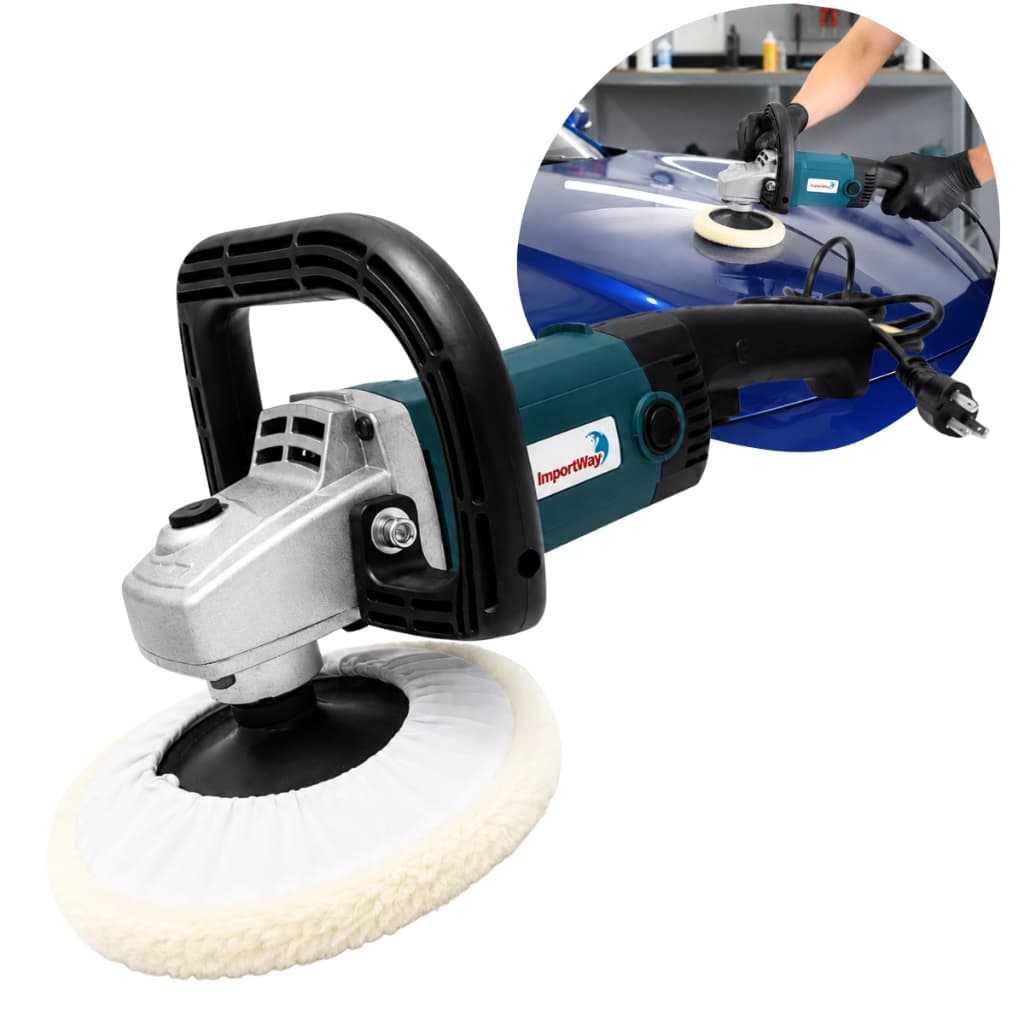 Politriz Angular Automotiva 1200w 3000rpm 6 Velocidades