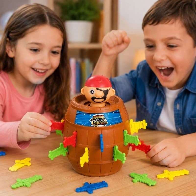 Jogo Pula Pirata Com 16 Espadas