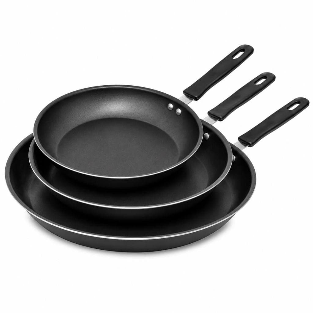 Jogo De Frigideiras Francesas 3 Peças 18 20 22 Cm
