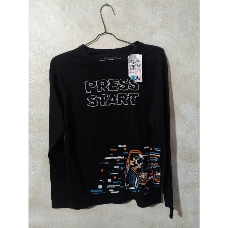 Camisa manga longa Tamanho 14 x extreme