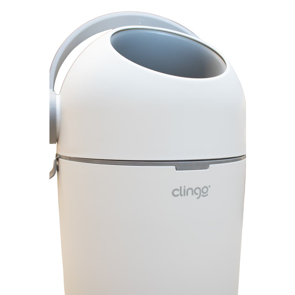Lixeira Mágica Antiodor Clingo 10 Litros para Fraldas Sem Refil Quarto Bebê Banheiro Cozinha