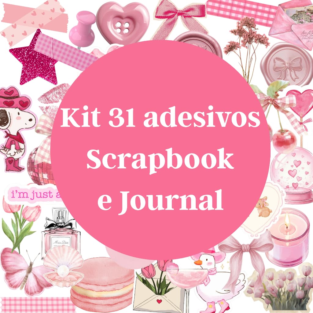 Adesivos Para Scrapbook E Journal Agenda Caderno Planner