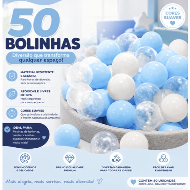 50 Bolinhas de Piscina Infantil Bebê Criança  Pequeno Princípe Brinquedo Infantil  Decoração