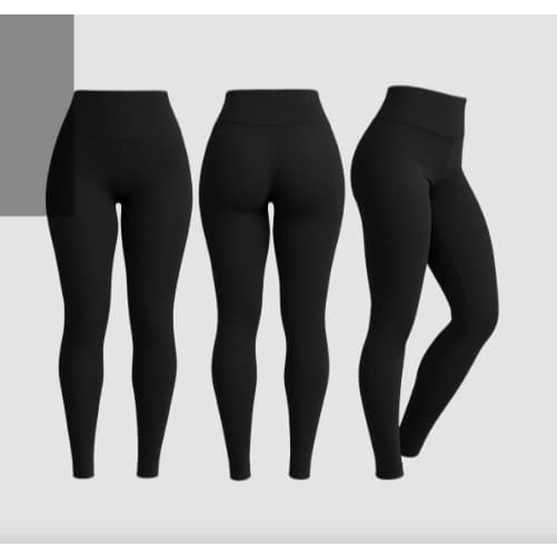 Legging Power CALÇA Supplex Cós Alto Sem Bolso