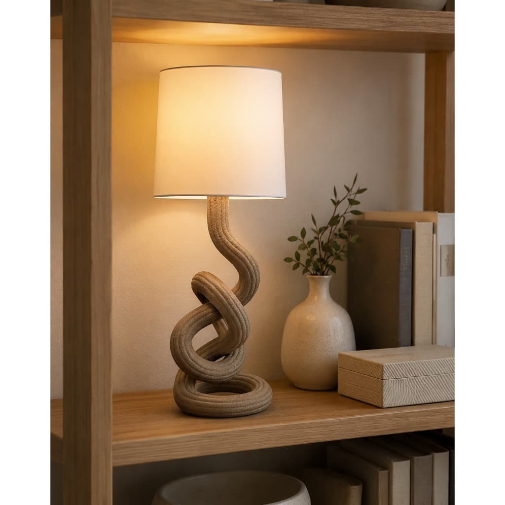 Luminária de mesa NÓ Náutico Design Moderno