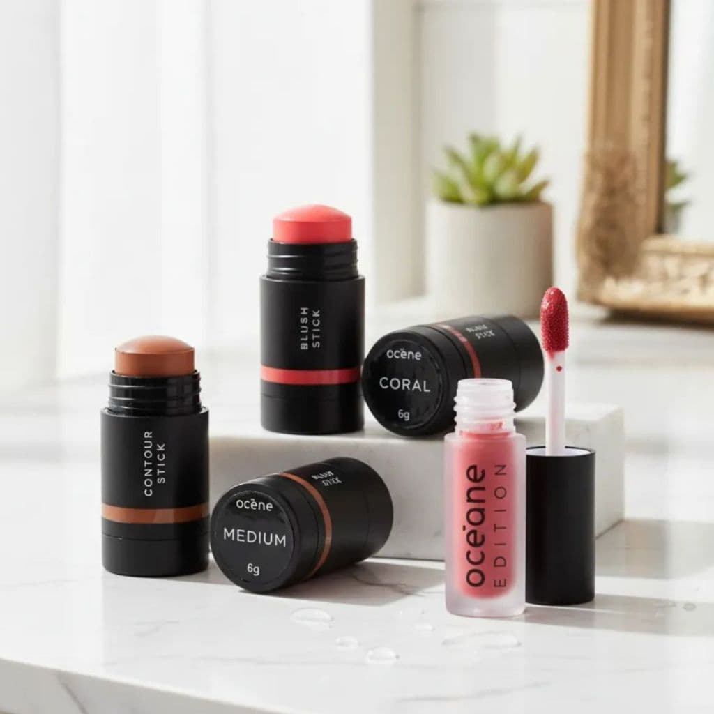 Océane Kit Viagem Mini Edition Medium Contorno+blush+mylips