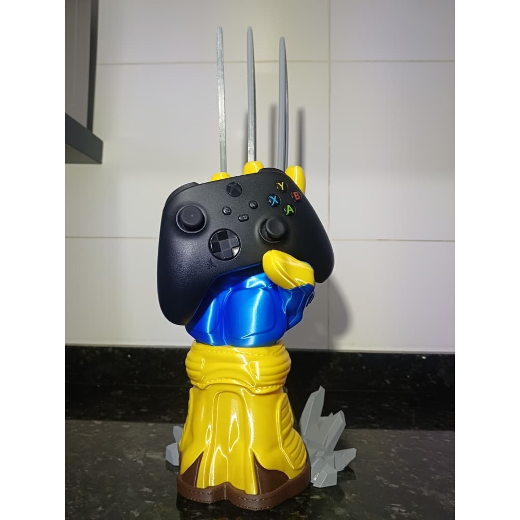 Suporte para Controle Gamer Wolverine | Porta Controle PS5, Xbox e PC | Decoração