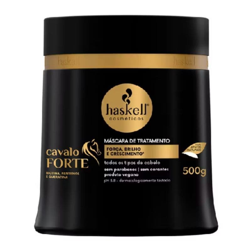 MÁSCARA DE TRATAMENTO HASKELL CAVALO FORTE 500g