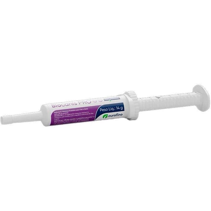 Biocanis 14g Suplemento Probiótico para Cães e Gatos - Fortalece a Flora Intestinal e Auxilia na Digestão