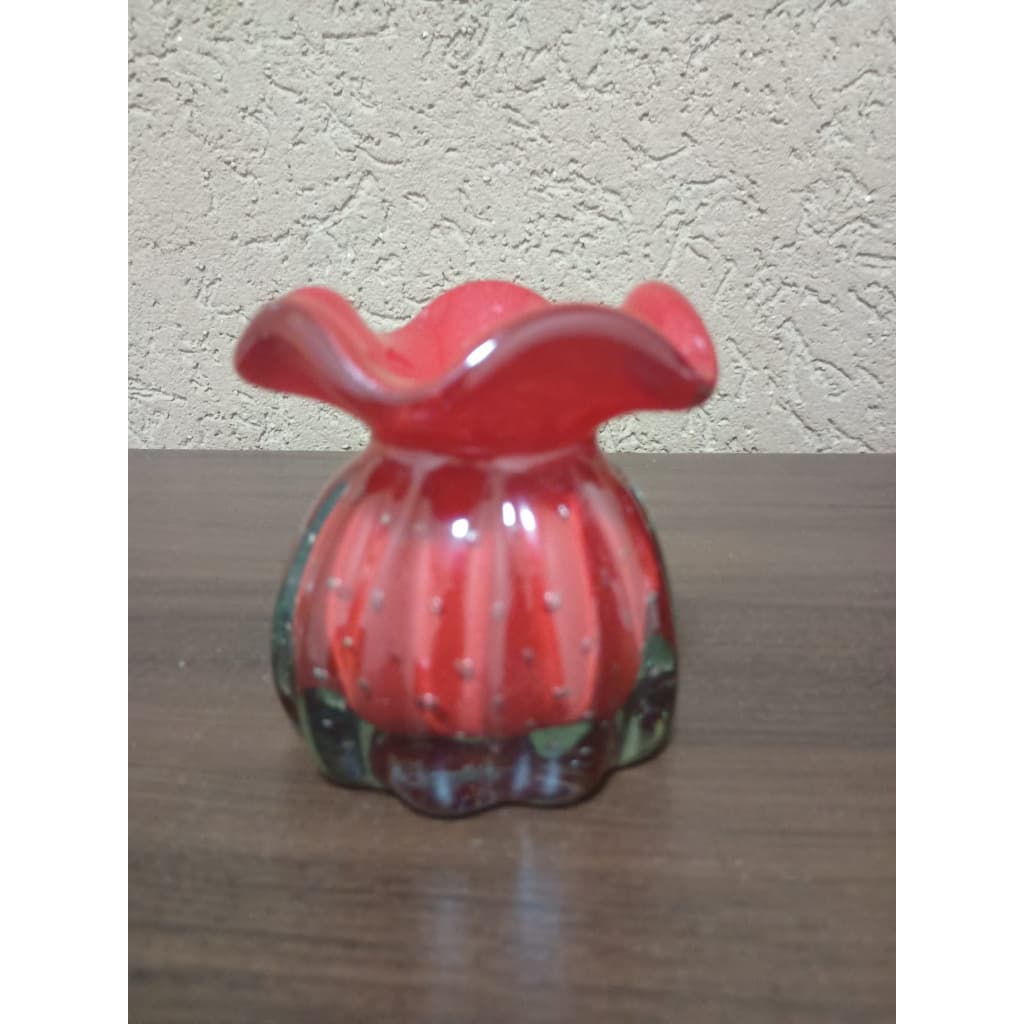 Vaso Trouxinha de Murano P (10cm) - (vidro reforçado)