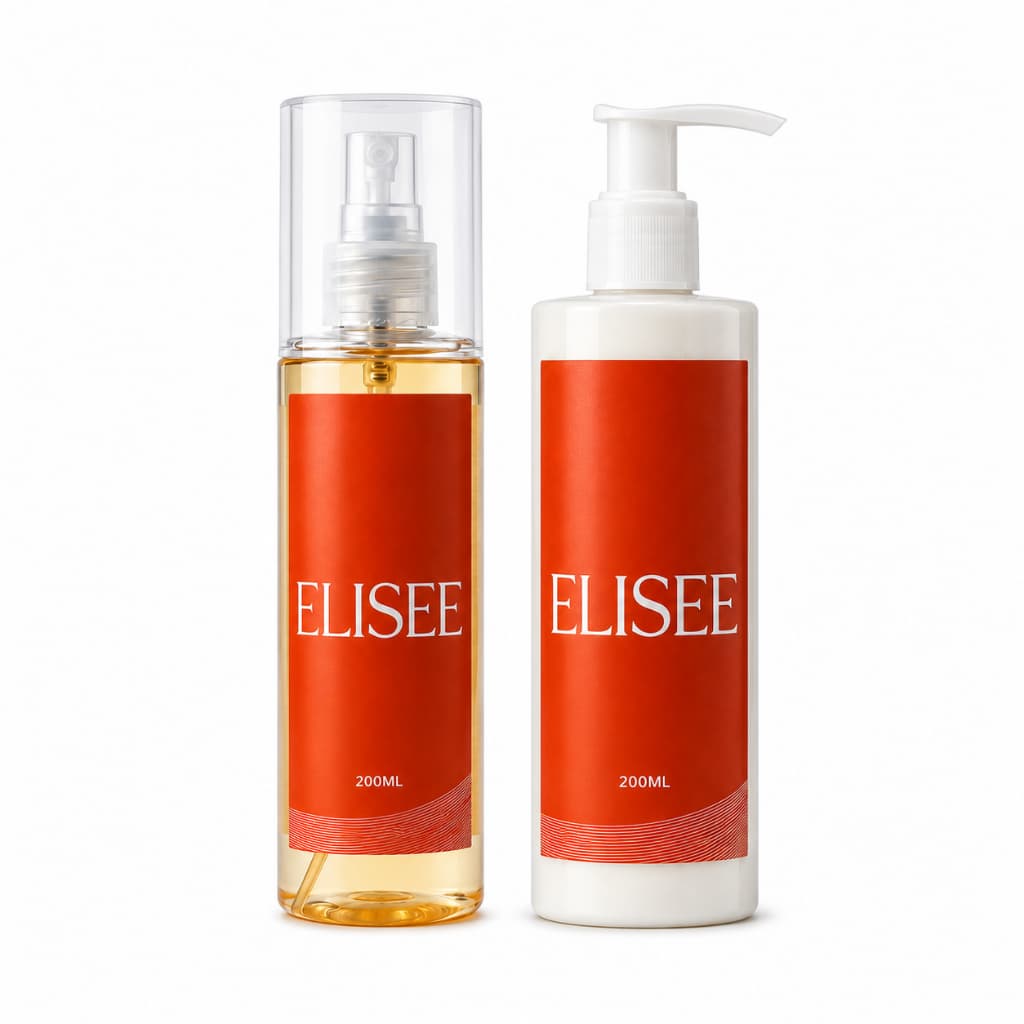 Kit Elisee Feminino Body Splash + Creme Hidratante 200ml | Perfume Elegante • Alta Fixação