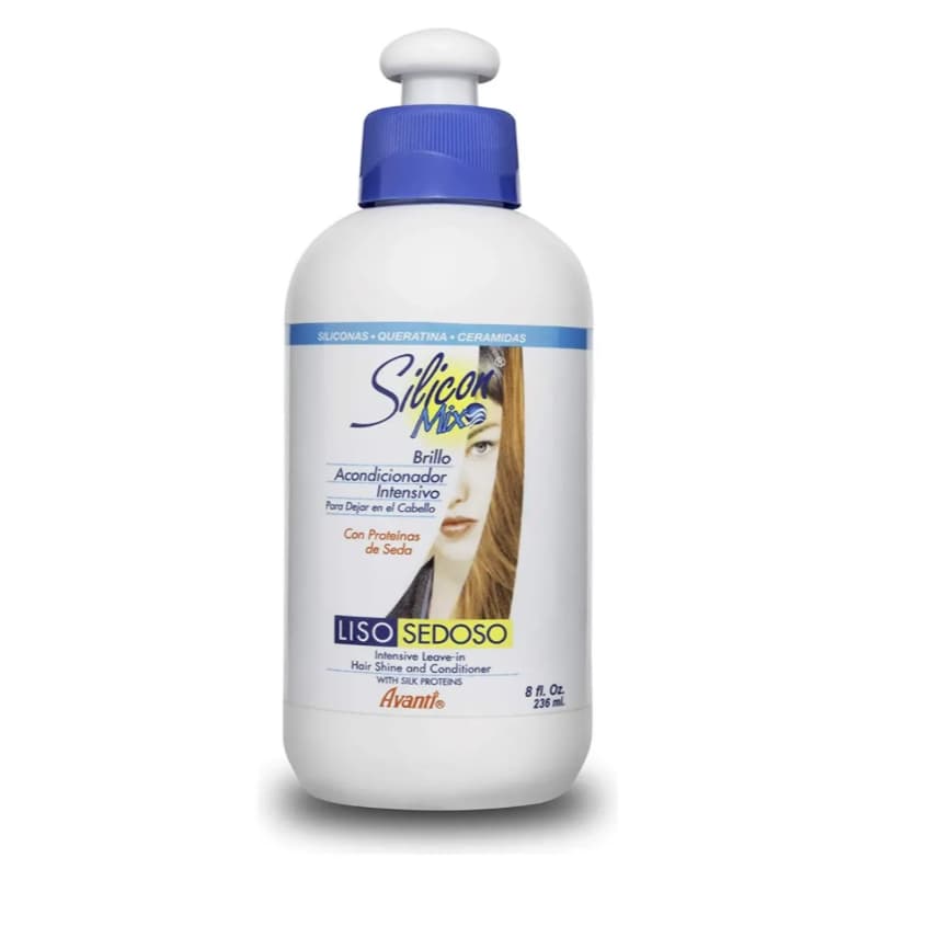Condicionador Silicon Mix Liso Sedoso 236ml Original Hidratação Antifrizz Brilho