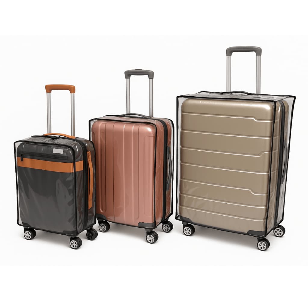 Capa Plastica Para Mala de Viagem Rimowa P10Kg M23Kg G32Kg Anti Risco Poeira Arranhão À Prova Dágua