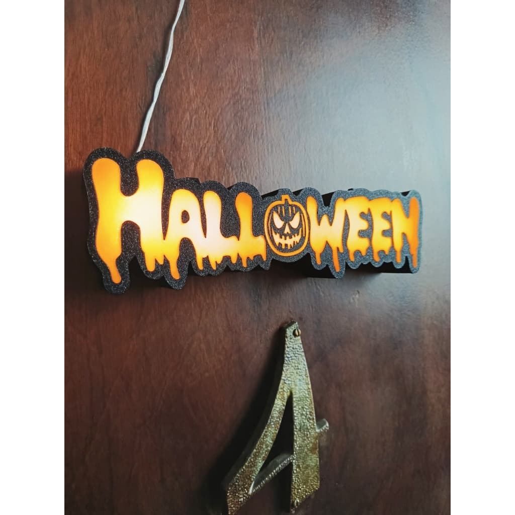 Painel Luminoso decorativo festa Halloween