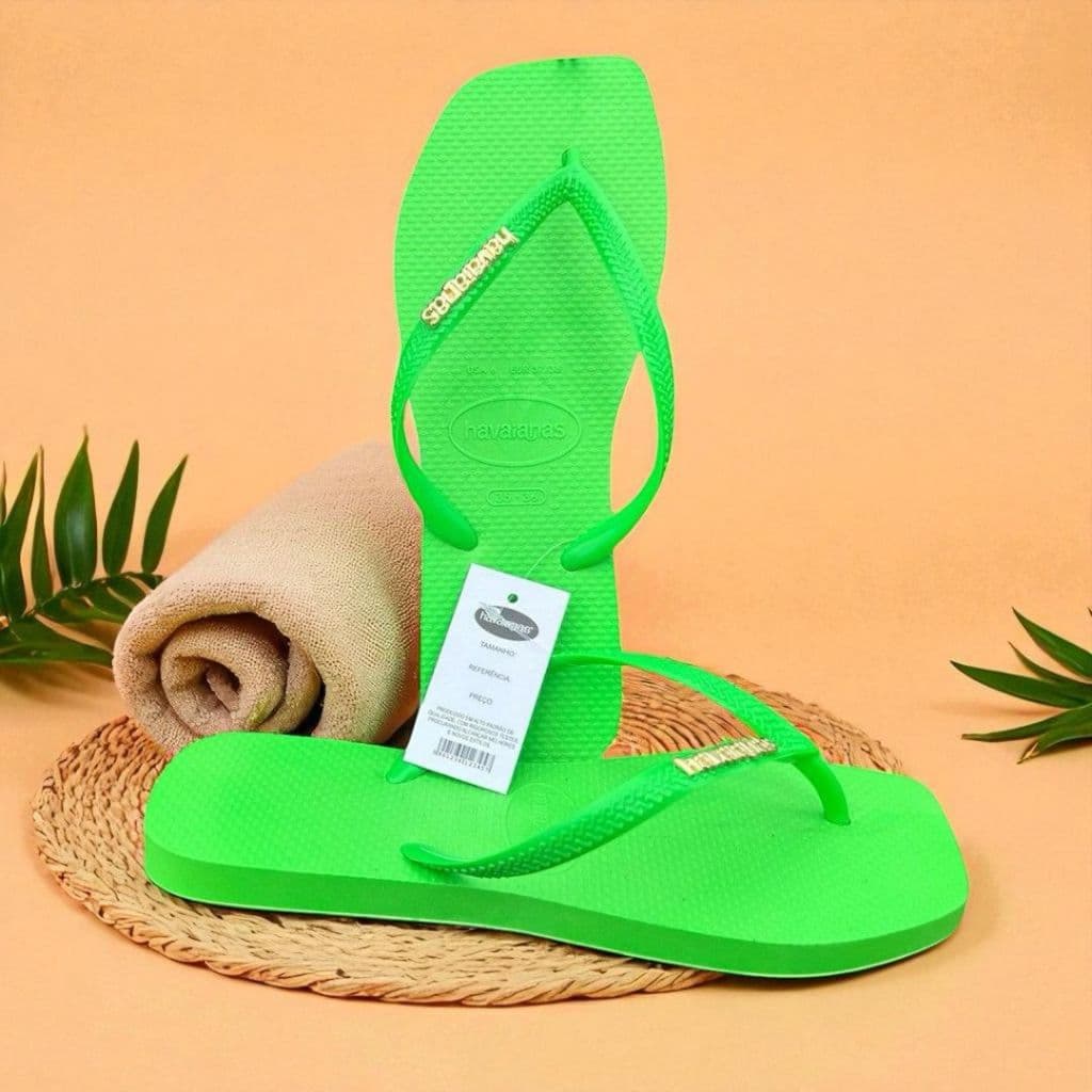 chinelo feminino bico quadrado dia a dia praia