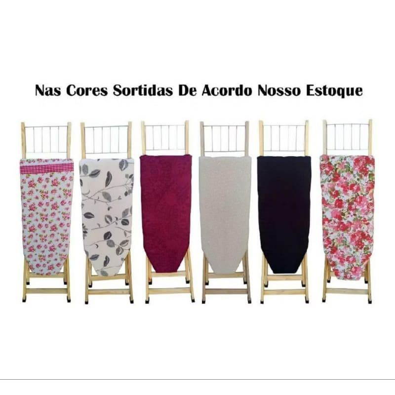Tábua De Passar Roupa Mesa Dobrável Diversas Estampas